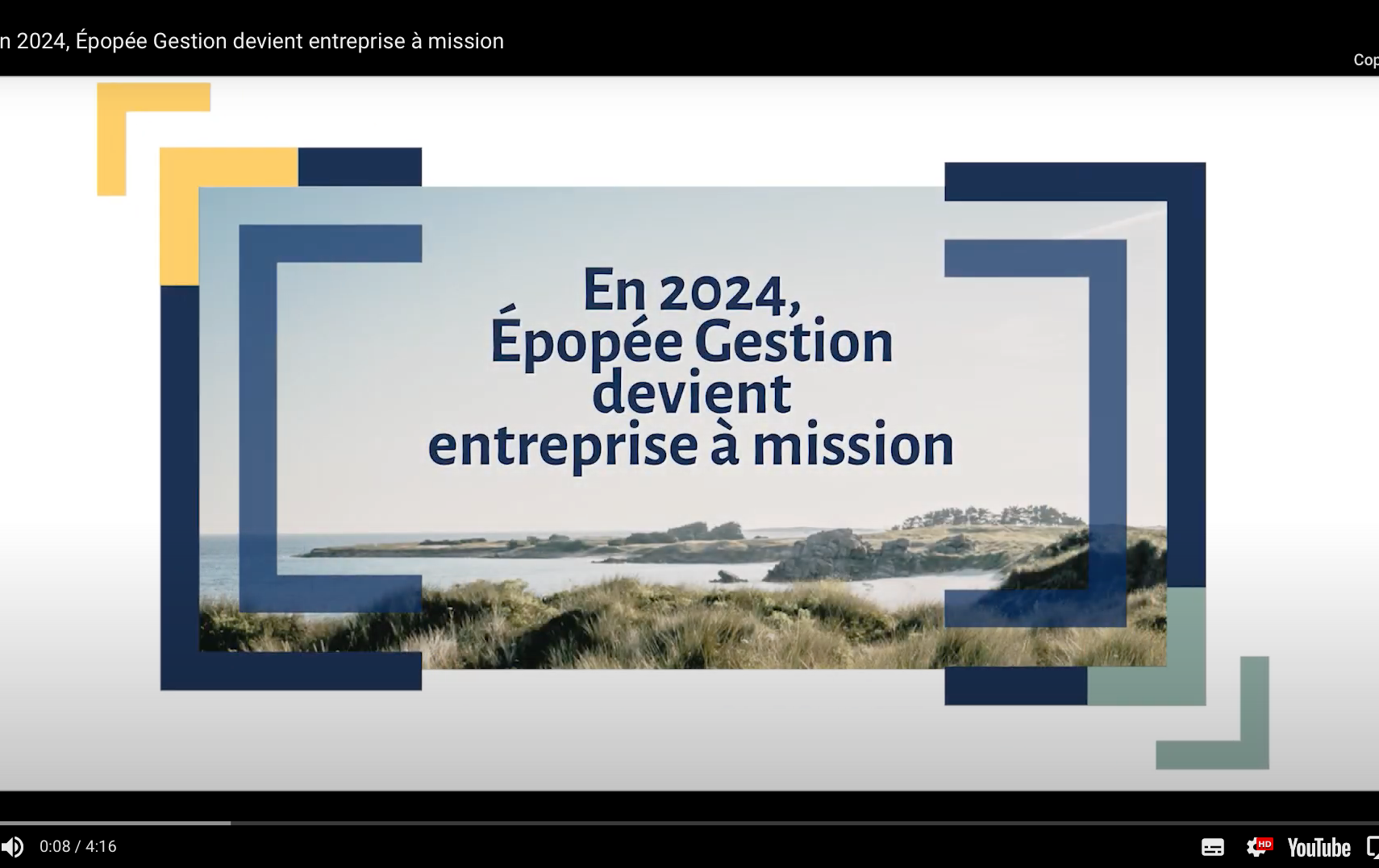 Epopee Épopée Gestion devient entreprise à mission - Épopée Gestion